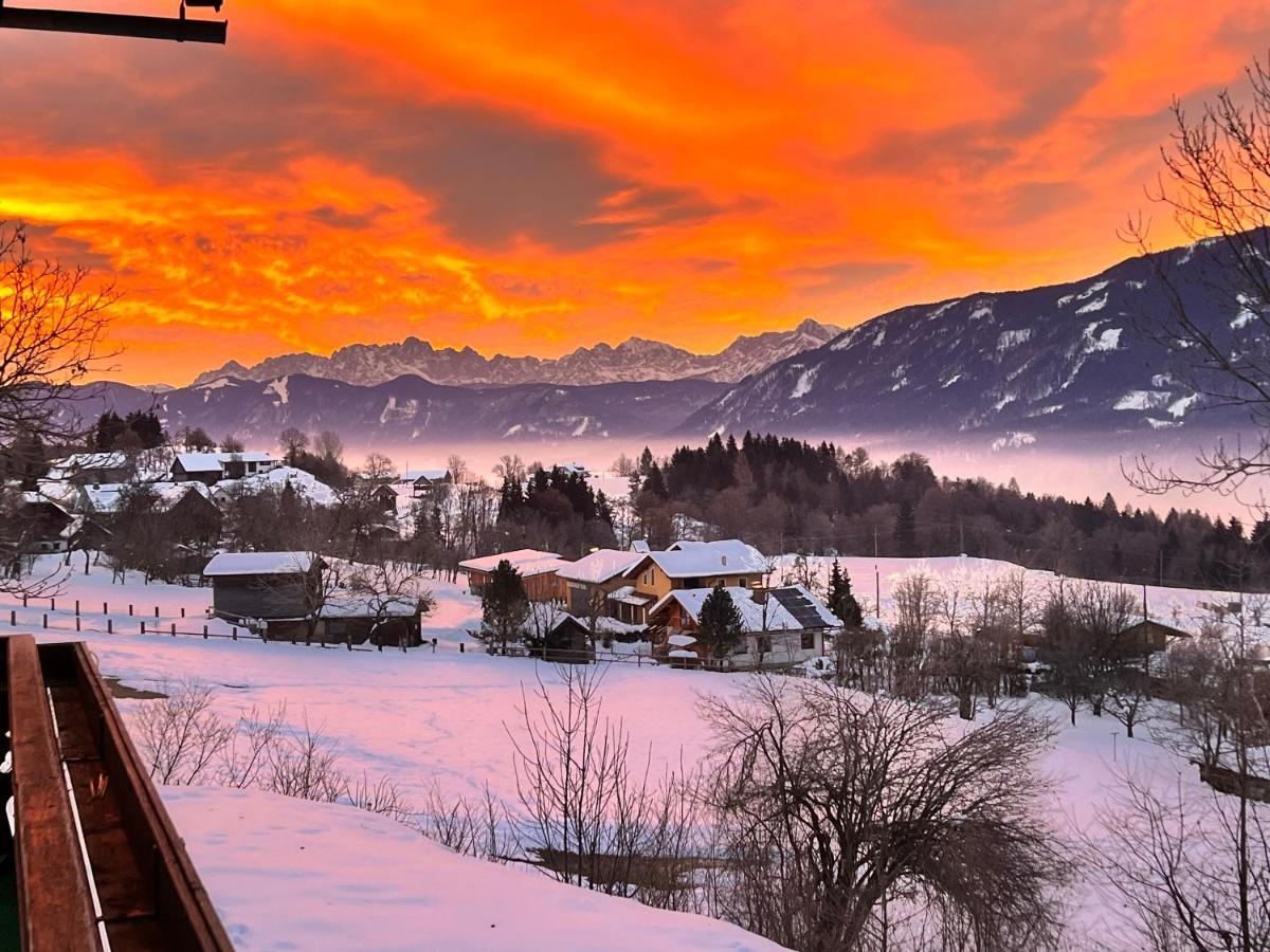 Haus Romsicht Karinthie Villa Kerschdorf Dış mekan fotoğraf